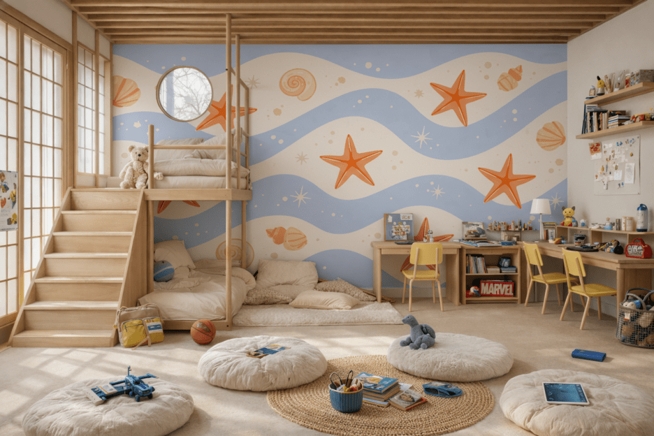 Coastal Whimsy Waves