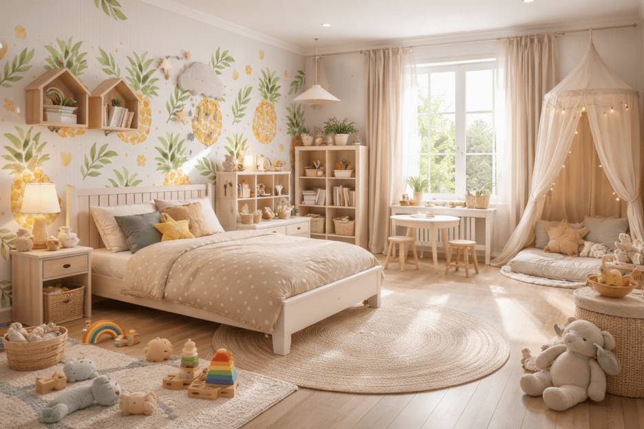 Tropical Pineapple Canvas