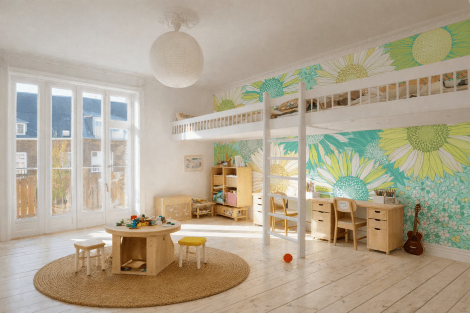 Sunlit Floral Tapestry