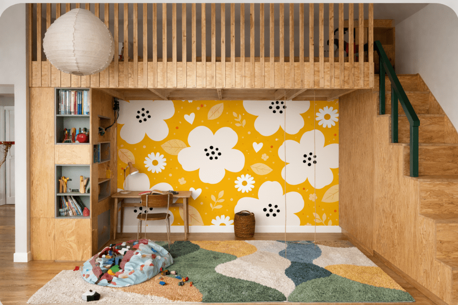 Sunny Blossom Tapestry