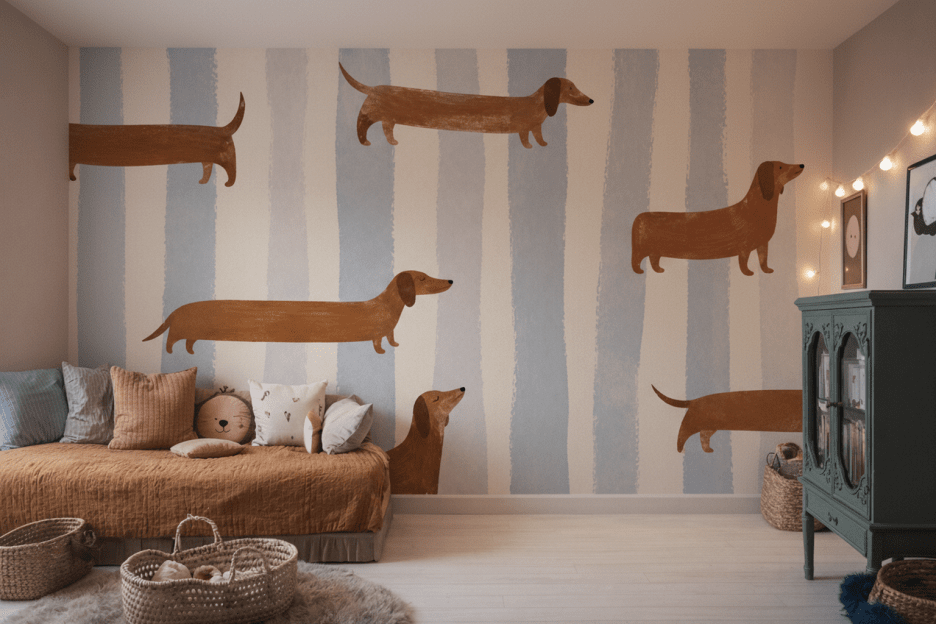 Linear Canine Parade