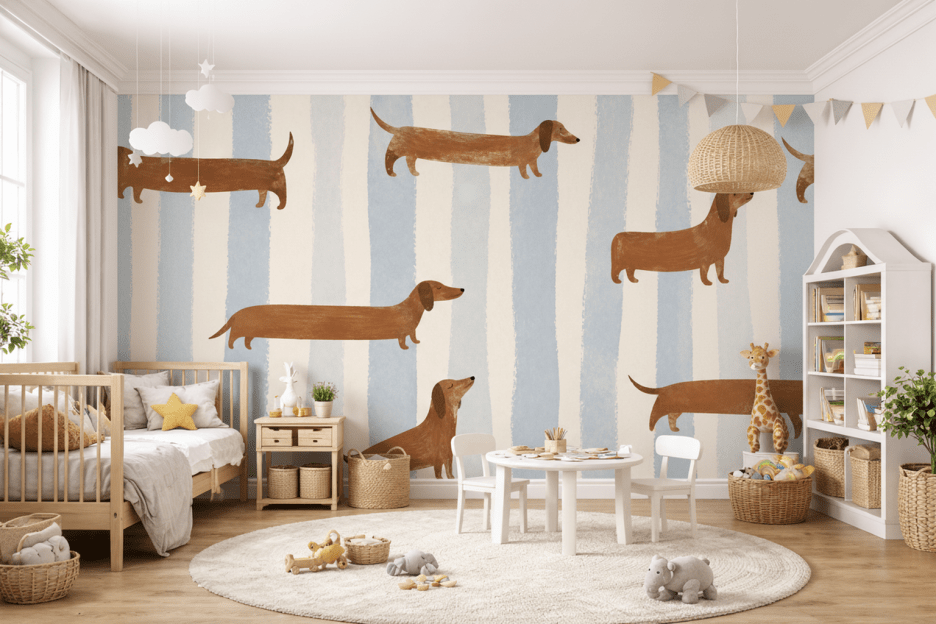 Linear Canine Parade