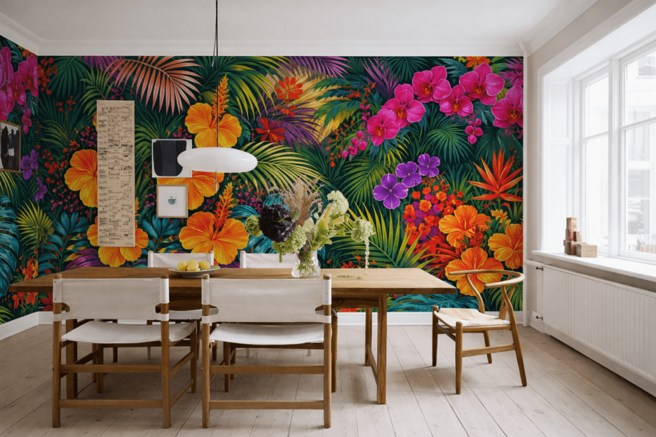 Tropical Inkbrush Oasis