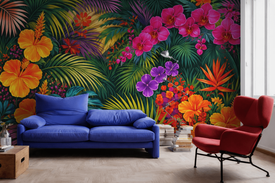 Tropical Inkbrush Oasis