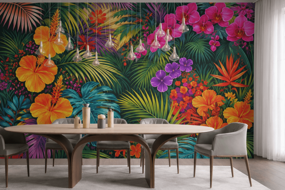 Tropical Inkbrush Oasis