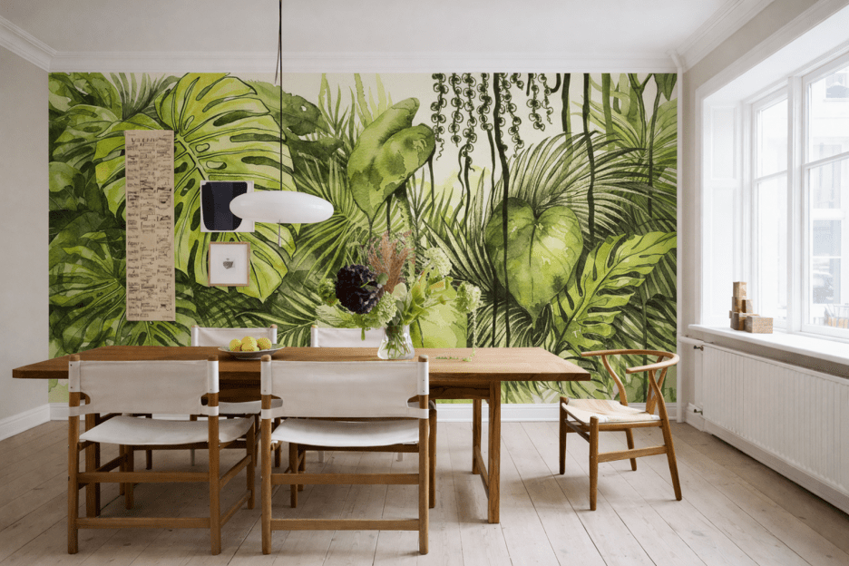 Verdant Porcelain Tangle