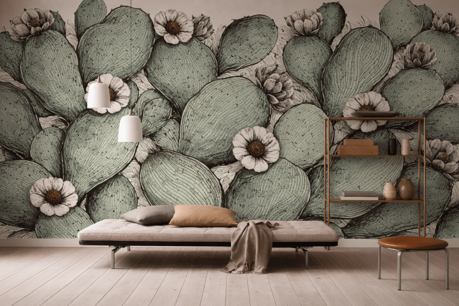 Cactus Blossom Tapestry
