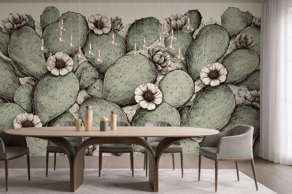 Cactus Blossom Tapestry