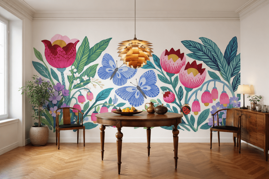 Butterfly Ink Garden