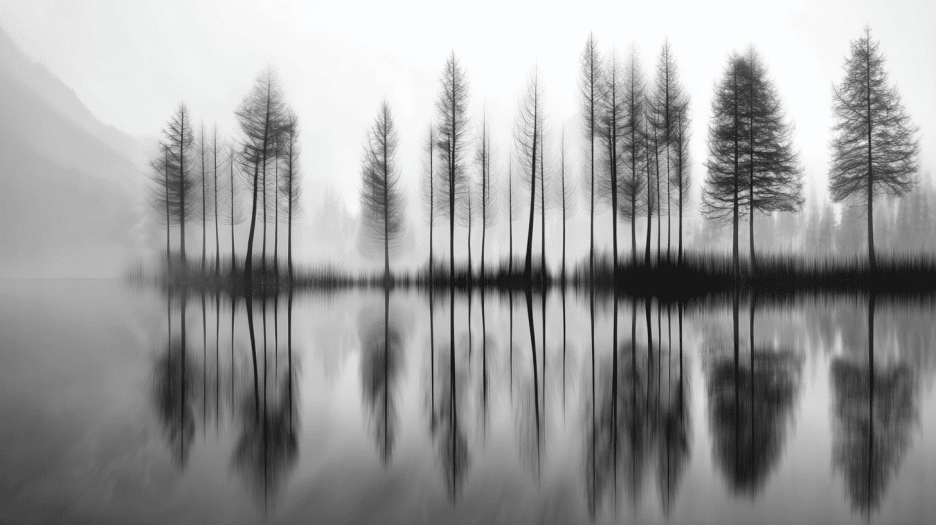 Saffron Forest Mirage