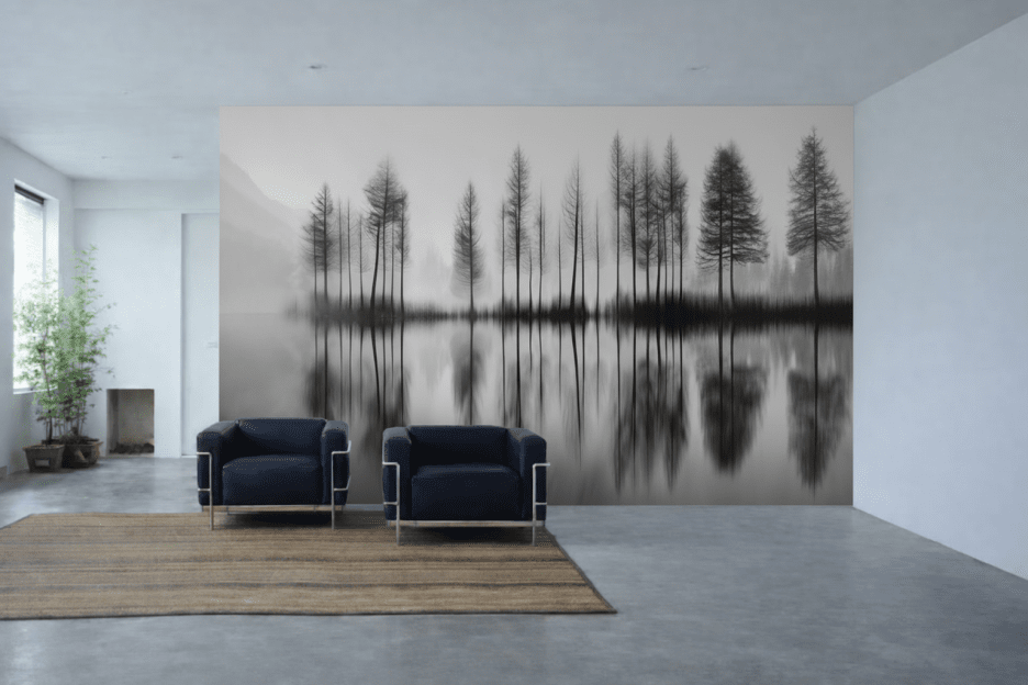 Saffron Forest Mirage