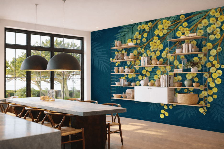 Golden Mimosa Fronds