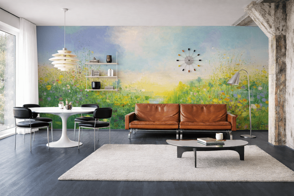 Sunlit Meadowscape