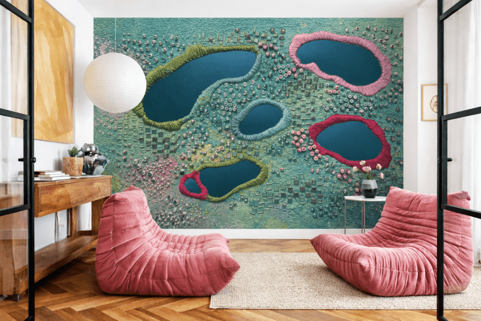 Textured Basin Tapestry