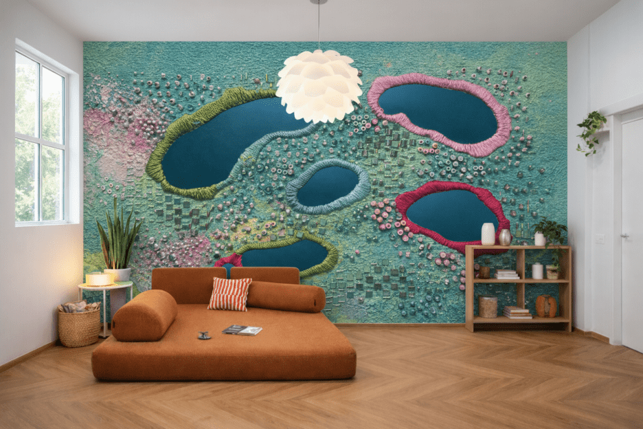 Textured Basin Tapestry