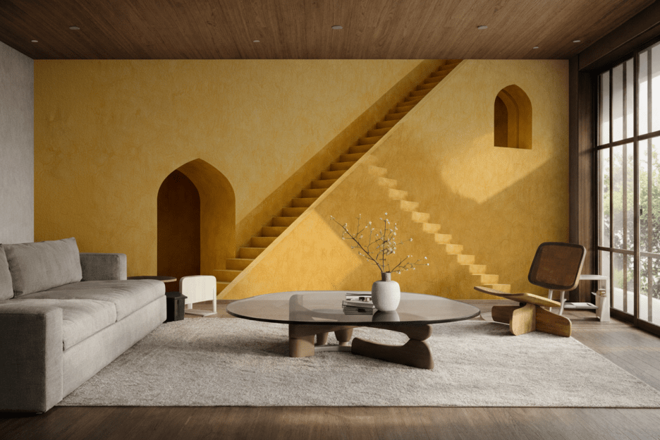 Ochre Stairwell