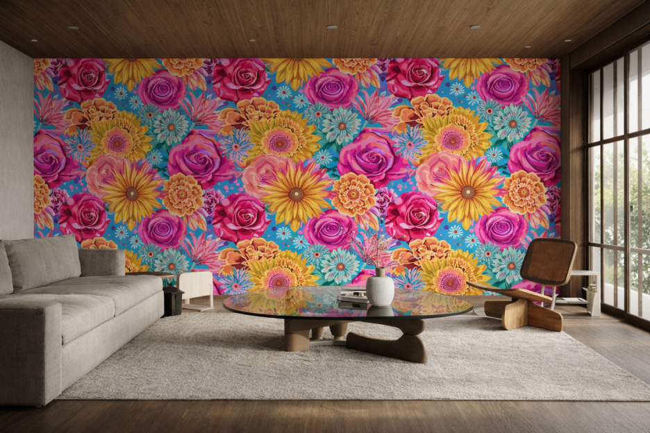 Blooming Porcelain Garden