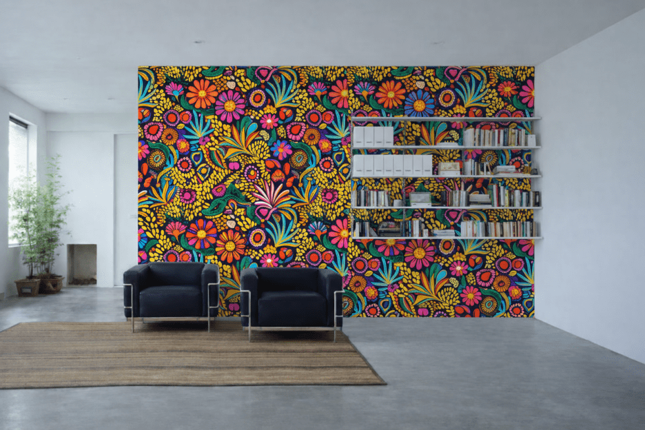 Vibrant Mosaic Flora