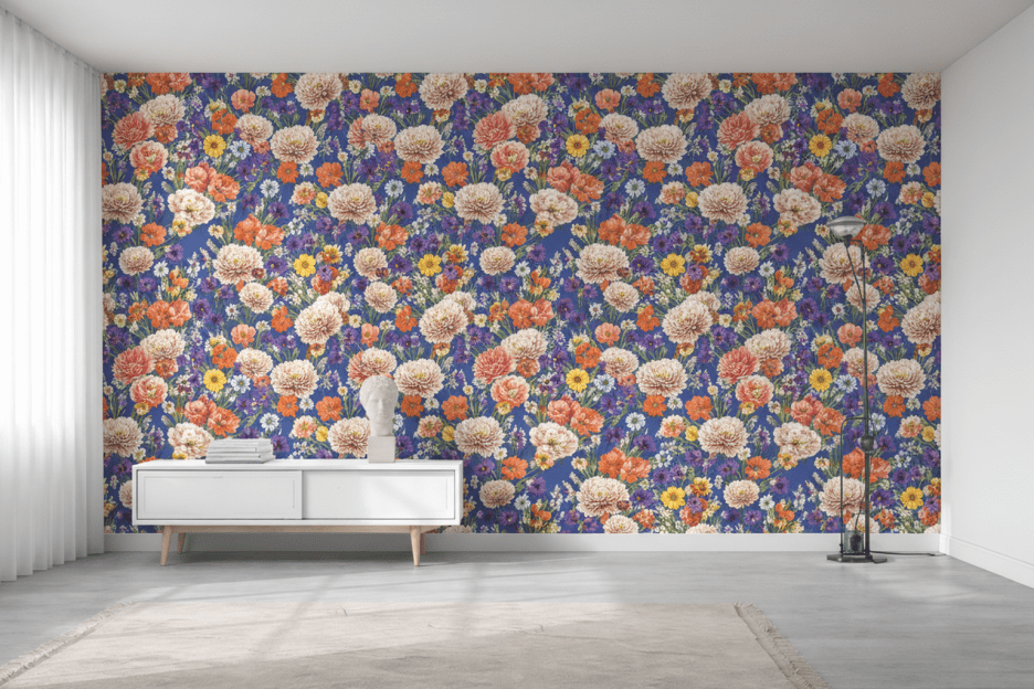 Whimsical Petal Canvas