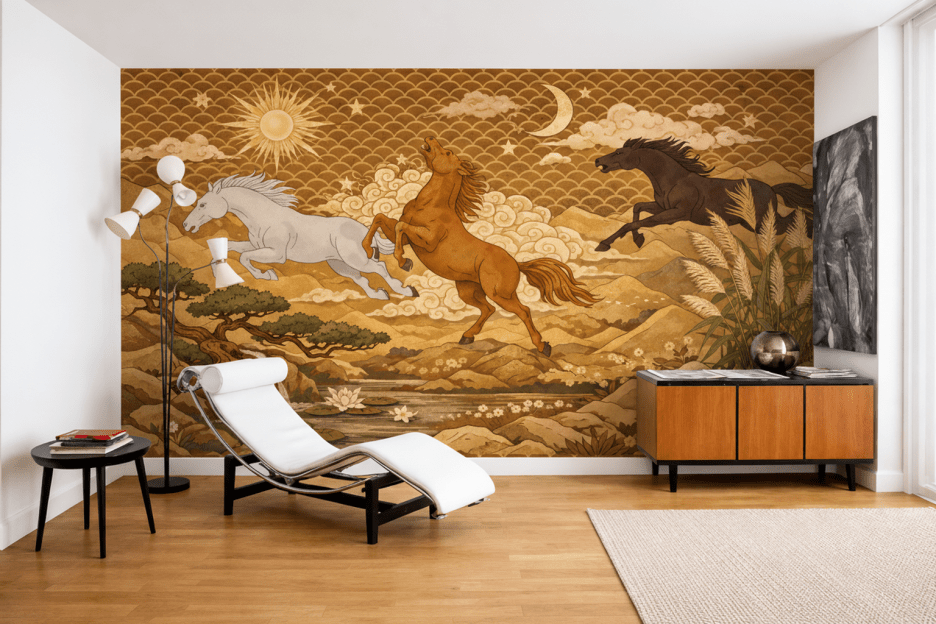 Bridle Sunlit Terrain