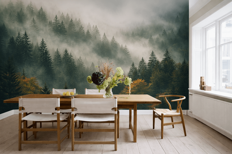 Misty Forest Canopy