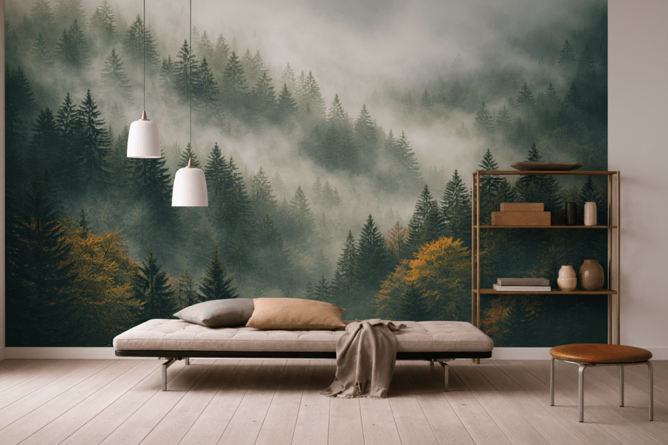 Misty Forest Canopy