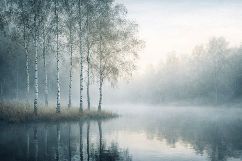 Mist-Kissed Reflection