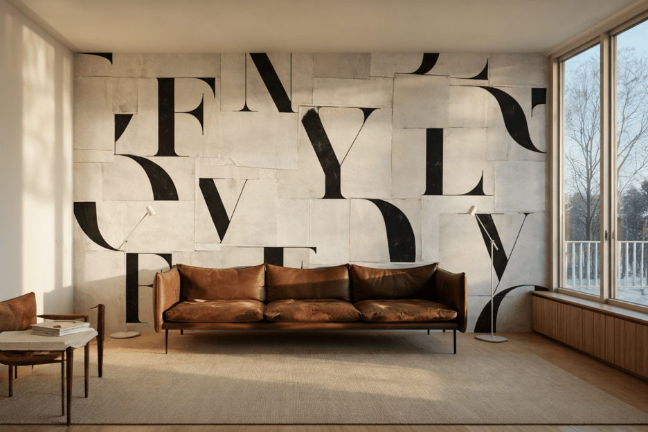 Fragmented Typography