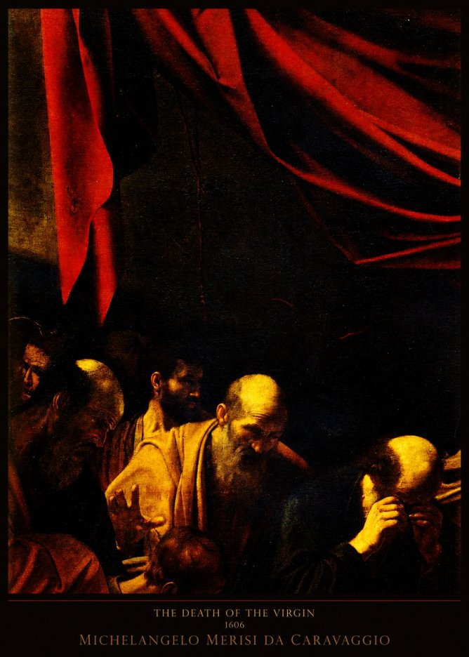 Michelangelo Merisi da Caravaggio The Death of the Virgin I No5 - Poszter