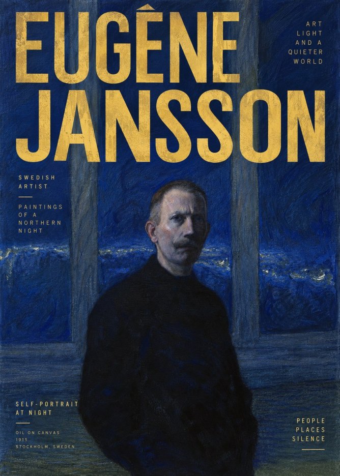 Eugène Jansson Portrait of the Artist I No6 - Poszter