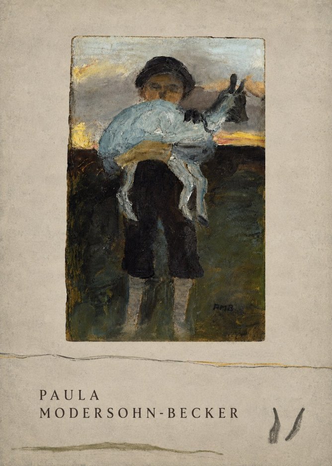 Paula Modersohn-Becker Boy with Goat No5 - Poszter