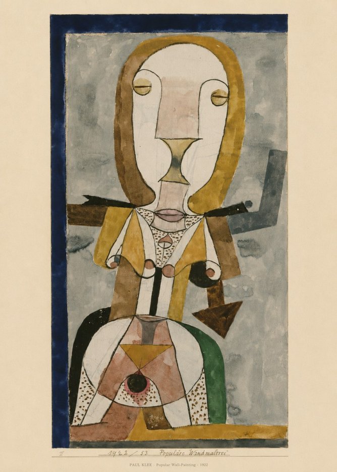 Paul Klee Popular Wall-painting No6 - Poszter