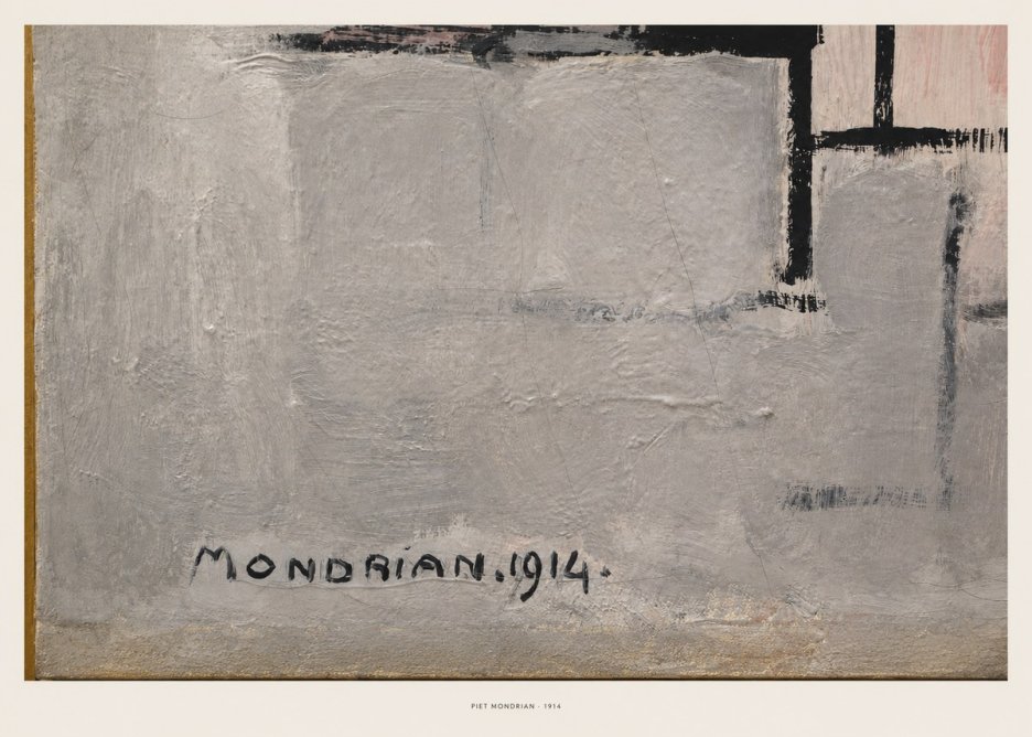 Piet Mondrian Composition 1914 No6 - Poszter