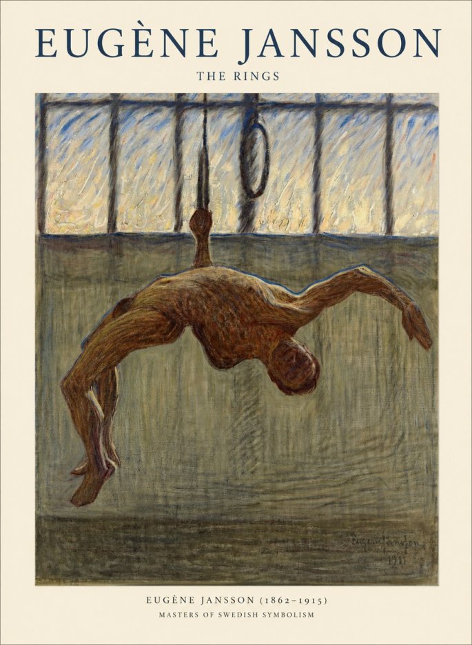 Eugène Jansson The Rings No1 - Poszter