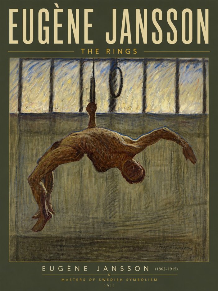 Eugène Jansson The Rings No5 - Poszter