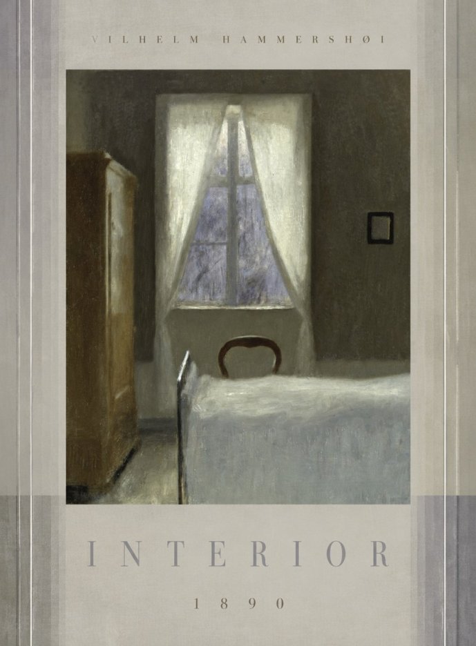 Vilhelm Hammershøi Interior I No3 - Poszter