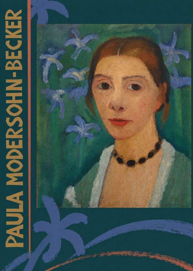 Paula Modersohn-Becker Self-portrait with Blue Flowers No2 - Poszter