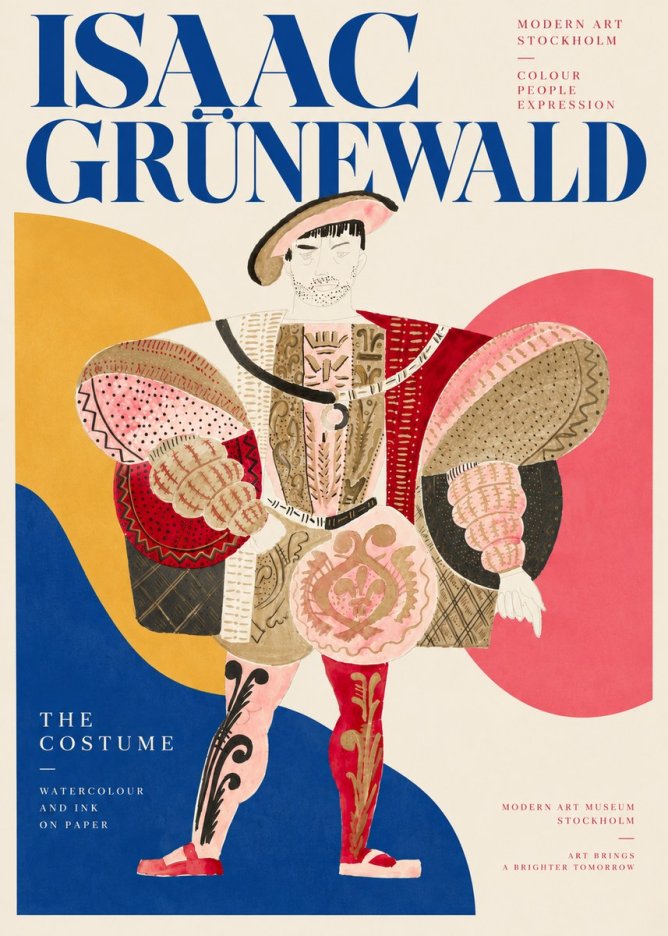 Isaac Grünewald The Costume I No4 - Poszter