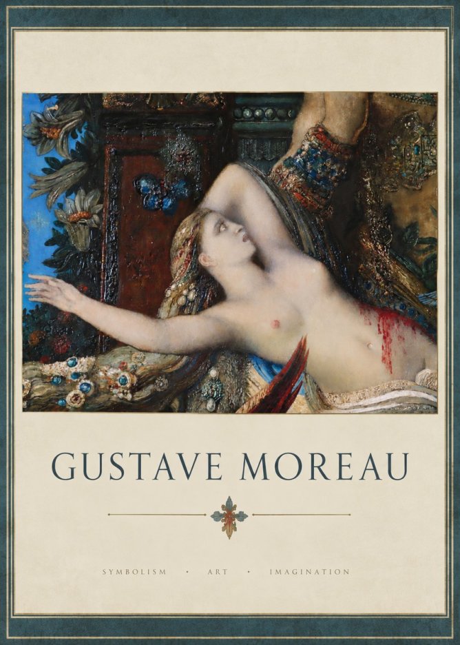 Gustave Moreau Salome I No4 - Poszter