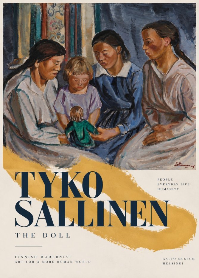 Tyko Sallinen The Doll No3 - Poszter