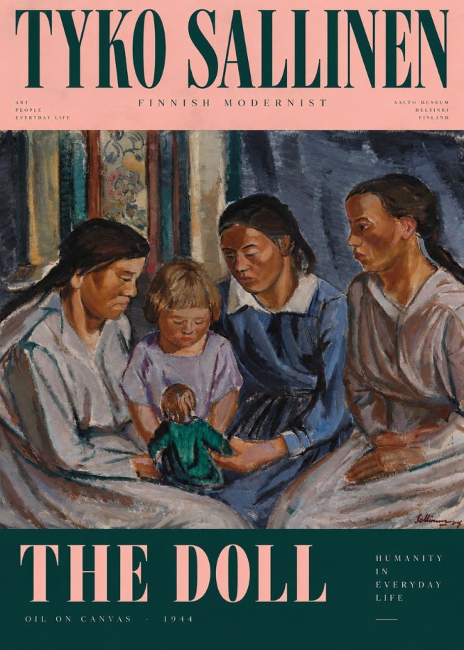 Tyko Sallinen The Doll No4 - Poszter