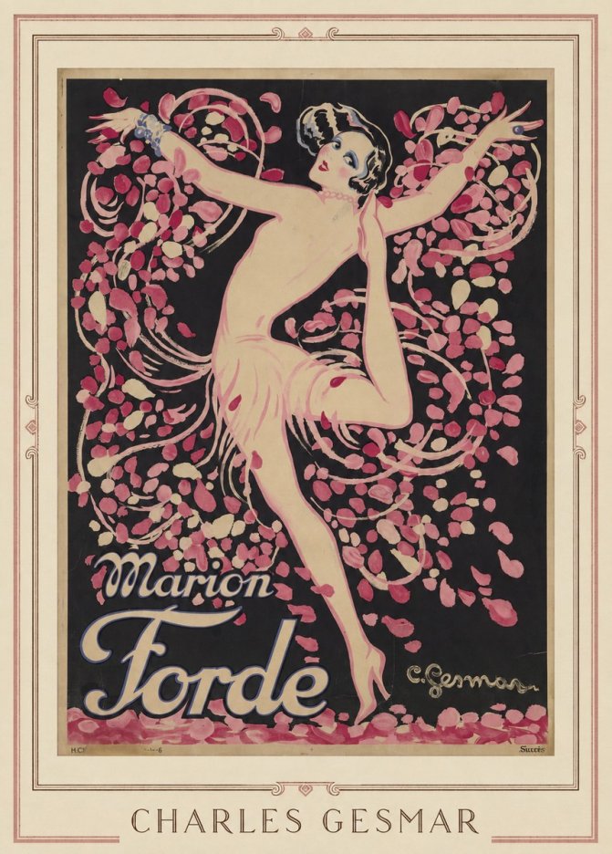 Charles Gesmar Marion Forde I No1 - Poszter