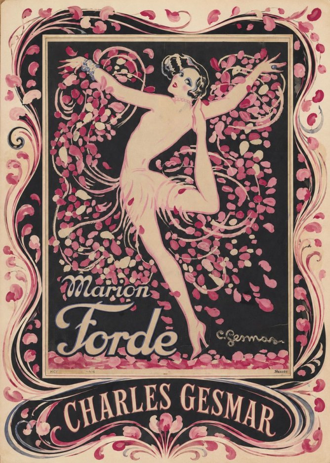 Charles Gesmar Marion Forde I No3 - Poszter