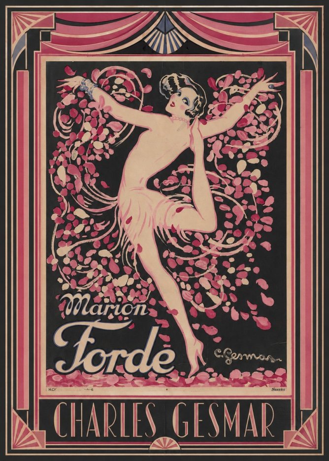 Charles Gesmar Marion Forde I No4 - Poszter