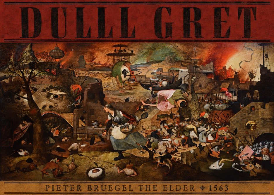 Pieter Bruegel Dull Gret I No4 - Poszter