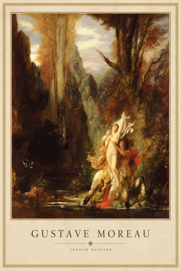 Gustave Moreau Jupiter and Semele I No2 - Poszter