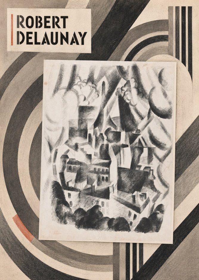 Robert Delaunay Vue Sur La Ville No4 - Poszter