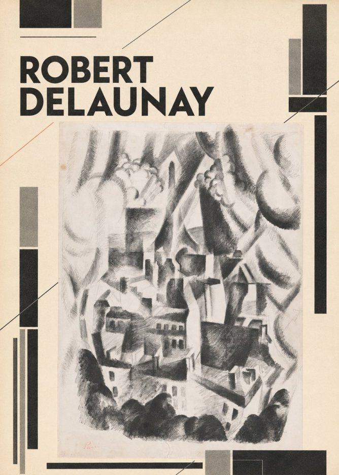 Robert Delaunay Vue Sur La Ville No5 - Poszter