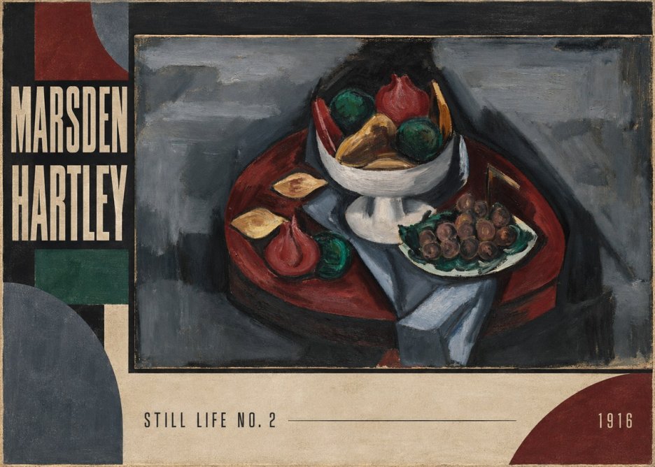 Marsden Hartley Still Life No. 2 No2 - Poszter