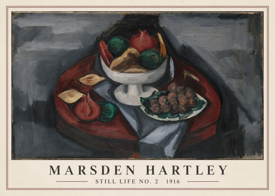 Marsden Hartley Still Life No. 2 No3 - Poszter